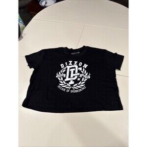 Dixxon Form and Function Women’s Cropped Decade Of Disobedience T Shirt S